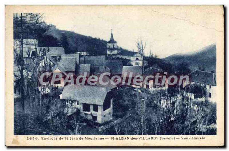 Postcard Old Surroundings St Jean de Maurienne Savoie St Alban Charvet genera...