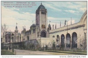 Belgium Brussells 1910 Expo Pavillons l'Uruguay &  l'Italie