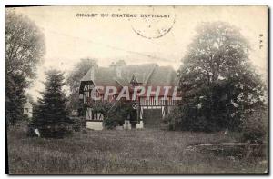 Old Postcard Chalet du Chateau du Tillet