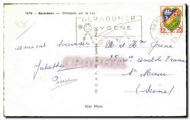 Gerardmer Echappee Lake