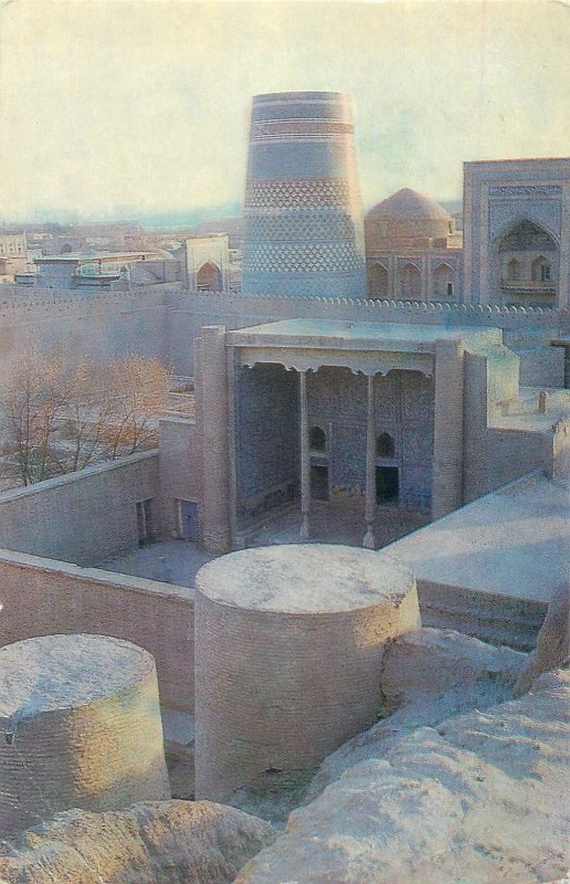 Uzbekistan Khiva Kurinish Khana Kunya Ark  Ichan Kala west gates Kalta Minor