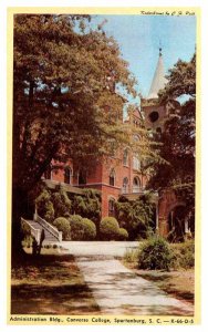 Postcard SCHOOL SCENE Spartanburg South Carolina SC AR8665