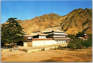 VINTAGE CHINA ILLUSTRATED MAXIMUM POSTCARD INNER MONGOLIA THE MEIDAIZHAO TEMPLE