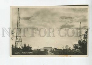 475640 Sweden Motala radio tower Vintage photo postcard