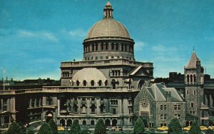 Vintage Postcard The Mother Church Of Christian Science Souvenir Corp. America