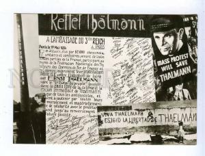 195125 GERMANY Ernst THELMAN old postcard