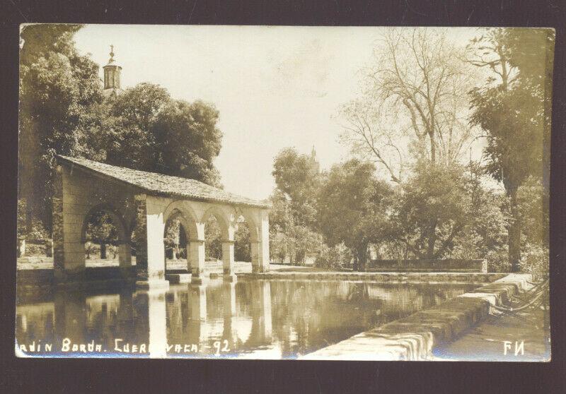 RPPC CUERNAVACA MEXICO AVIN BASIN VINTAGE REAL PHOTO POSTCARD MEXICAN