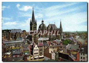 Old Postcard Aachen Dom
