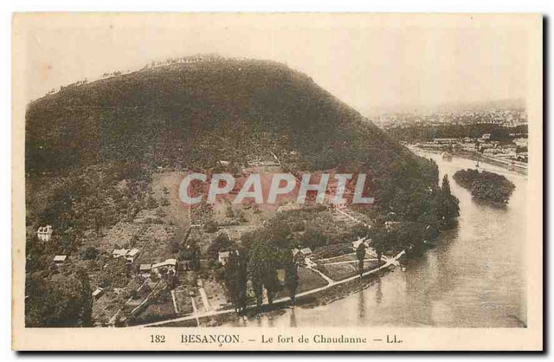 Old Postcard Besancon Fort Chaudanne
