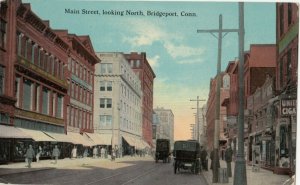 BRIDGEPORT , Connecticut, PU-1912 ; Main Street North
