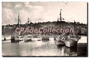 Old Postcard Deauville Trouville Basin Of Yachts And Vue Generale