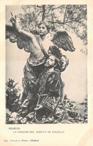 Lot102 spain murcia the prayer of the garden of salzillo postcard