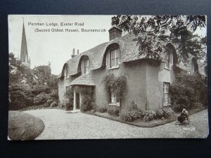 Dorset BOURNEMOUTH Portman Lodge, Exeter Road c1914 Postcard by Valentine