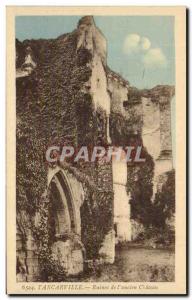 Tancarville - Ruins of Old Castle - Old Postcard