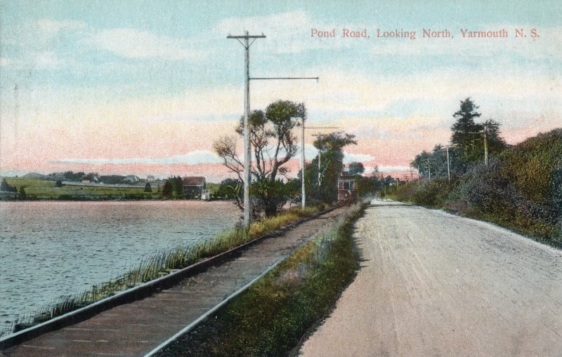 17085 Trolley on Pond Road, Looking North, Yarmouth, Nova Scotia