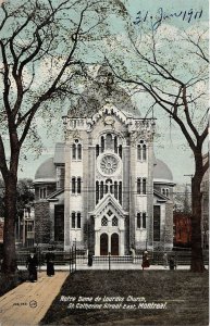 br105884 st catherine street notre dame de lourdes church  montreal canada