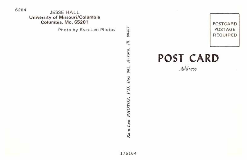 Postcard SCHOOL SCENE Columbia Missouri MO AR5192