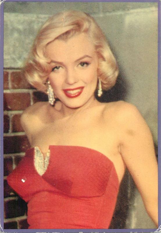 Marilyn Monroe Santoro graphics postcard