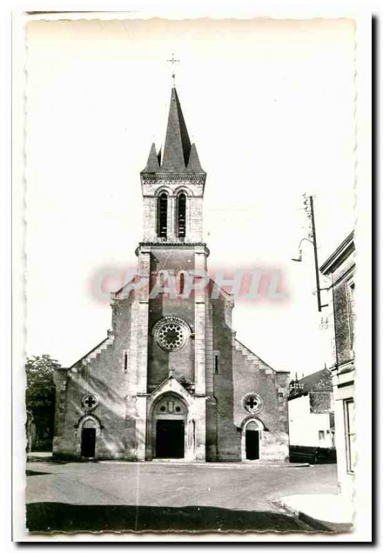 Neuville De Poitou Old Postcard Vienna L & # 39eglise