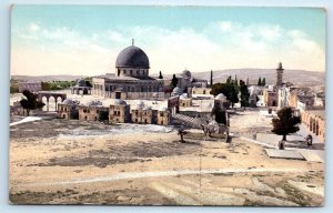 JERUSALEM Temple Area ISRAEL Postcard