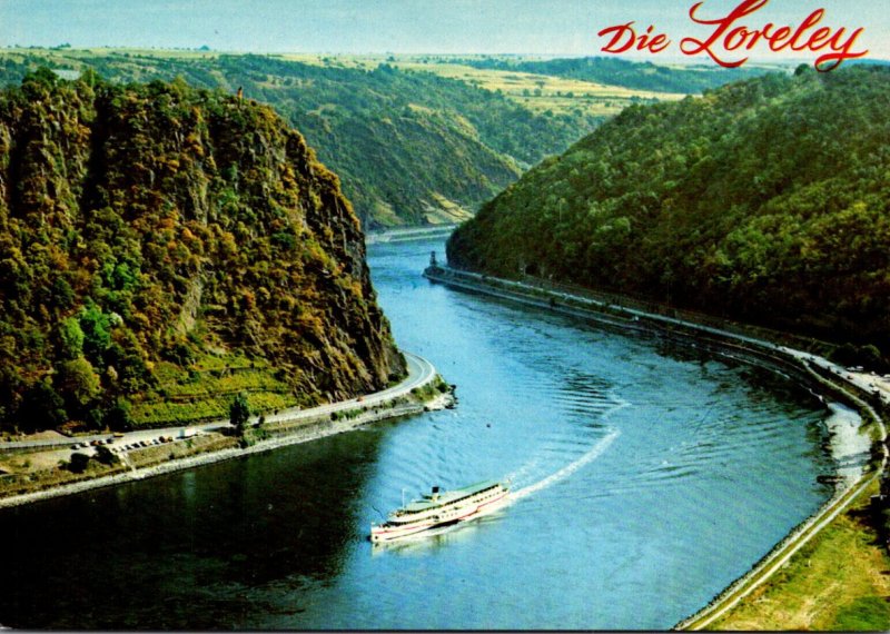Germany Rock Valley Of The Loreley