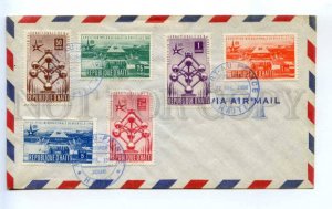 419011 HAITI 1958 year Port au Prince COVER Brussel exhibition stamps