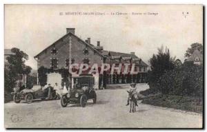 Menetou Salon - Le Chateau - Stables and Garages Car ass Donkey - Old Postcard