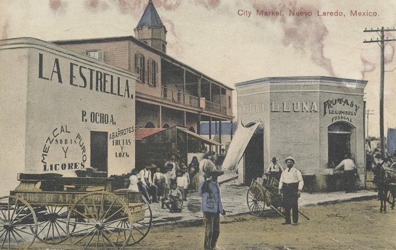 Nuevo Laredo, City Market, 1909