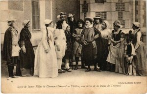 CPA CLERMONT-FERRAND - Lycee de Jeunes Filles, Theatre (72962)