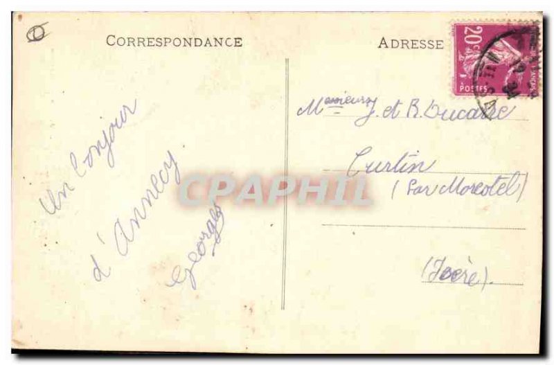 Postcard Old Approx Annecy Gorges du Fier