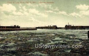 Flood of Loop River, Feb 13, 1907 in Columbus, Nebraska