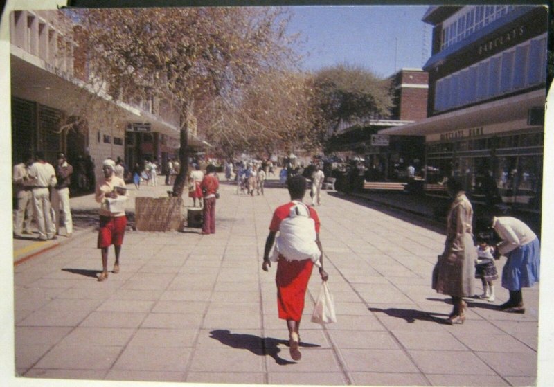 Botswana Gaborone The Mall - posted