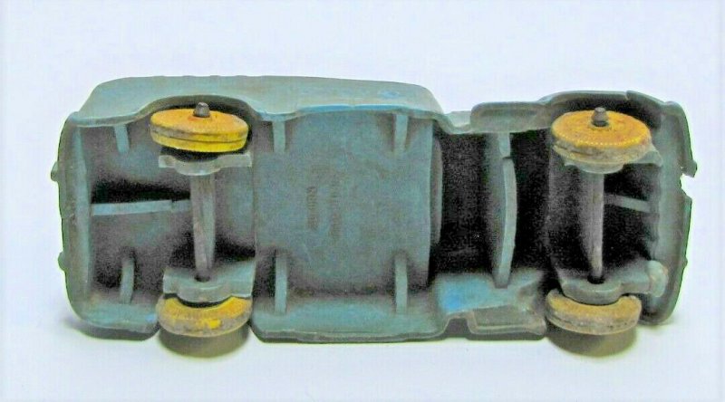 Vintage Auburn Rubber Co. Blue Cargo Toy Truck No. 508