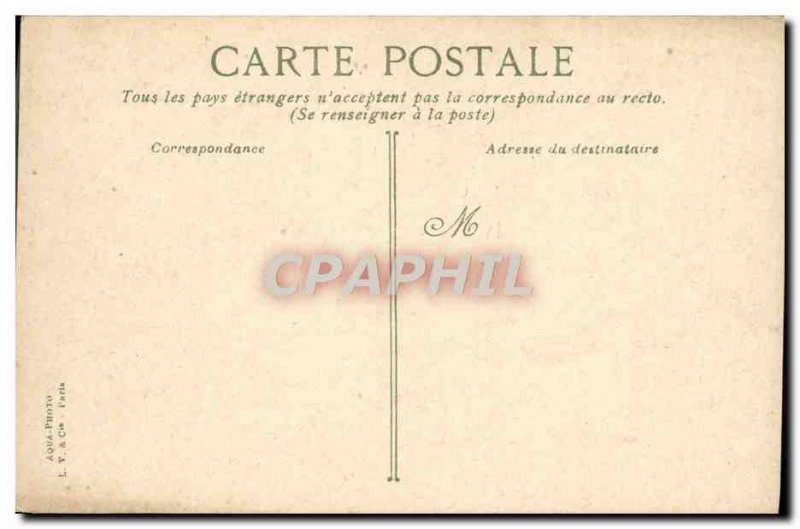 Old Postcard Rade Villefranche sur mer