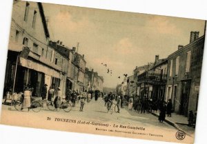 CPA TONNEINS-La Rue Gambetta (264152)