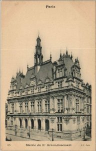 CPA PARIS ed. B.F. 10e Le Mairie (927303)