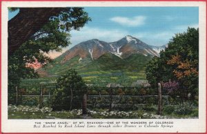 12914 The Snow Angel of Mt. Shavano, Colorado - Rock Island Lines