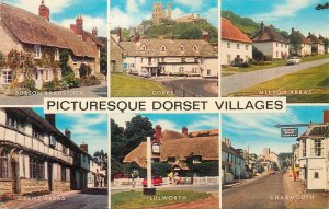 UK England Dorset villages Lulworth Charmouth Milton Abbas Burton Bradstock