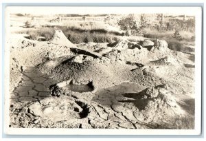 c1950's Haynes West Thumb Paint Pots Yellowstone Park WY RPPC Photo Postcard