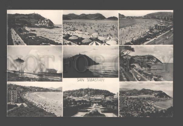 089160 SPAIN San Sebastian Vintage collage PC