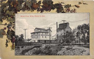 J57/ Minot North Dakota RPPC Postcard c1910 Minot Flour Mill Fancy  157