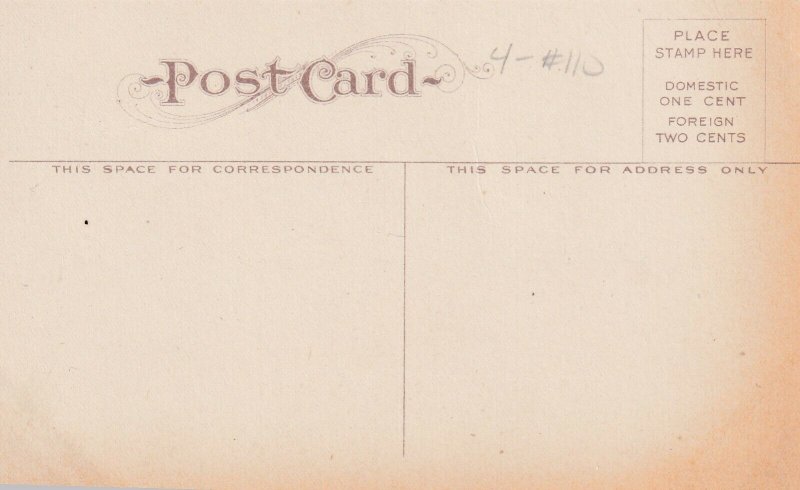 Vintage Postcard Pre-1915 General View of Goldfield Nevada - Ed Mitchell Pub