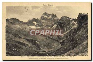 Postcard Old Queyras Valley of the Giol dela Abries Mont Viso