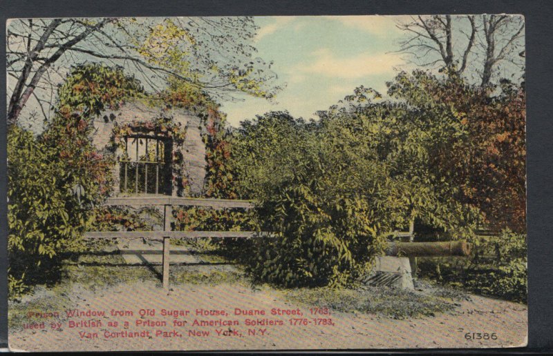 America Postcard - Old Sugar House, Duane Street, New York    RS8726