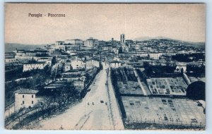 PERUGIA Panorama ITALY Postcard