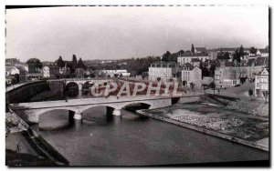 Modern Postcard Mayenne Bridges On Mayenne
