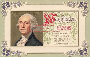 George Washington's Birthday, Winsch, First in War First in Peace, Countrymen