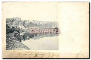 Old Postcard Bouillon Le Chateau