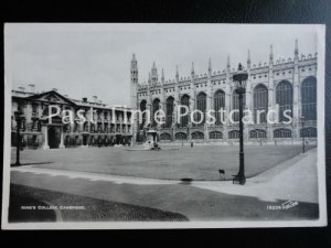 c1962 RPPC - King's College Cambridge