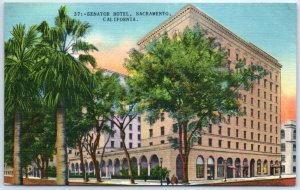 Postcard - Senator Hotel, Sacramento, California, USA